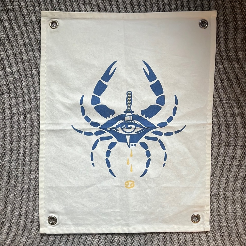 Urban Outfitters Cancer Zodiac Sign Tapestry